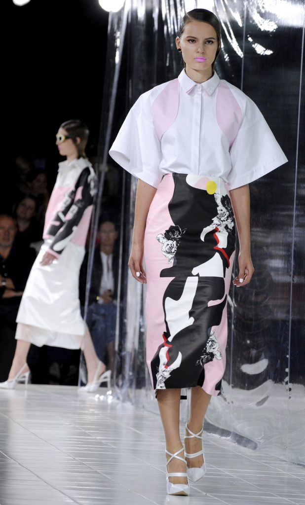 Prabal Gurung used pop art as inspiration. Prabal Gurung used pop art as inspiration.
